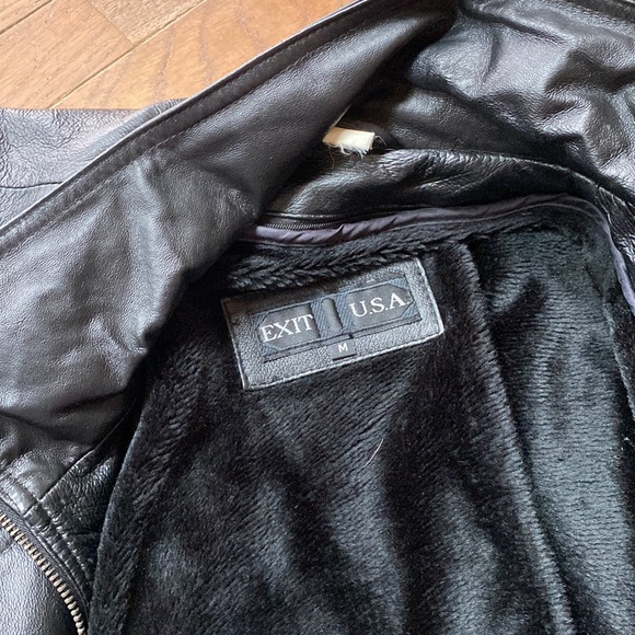 Exit USA Leather Jacket - Picture 2 of 4